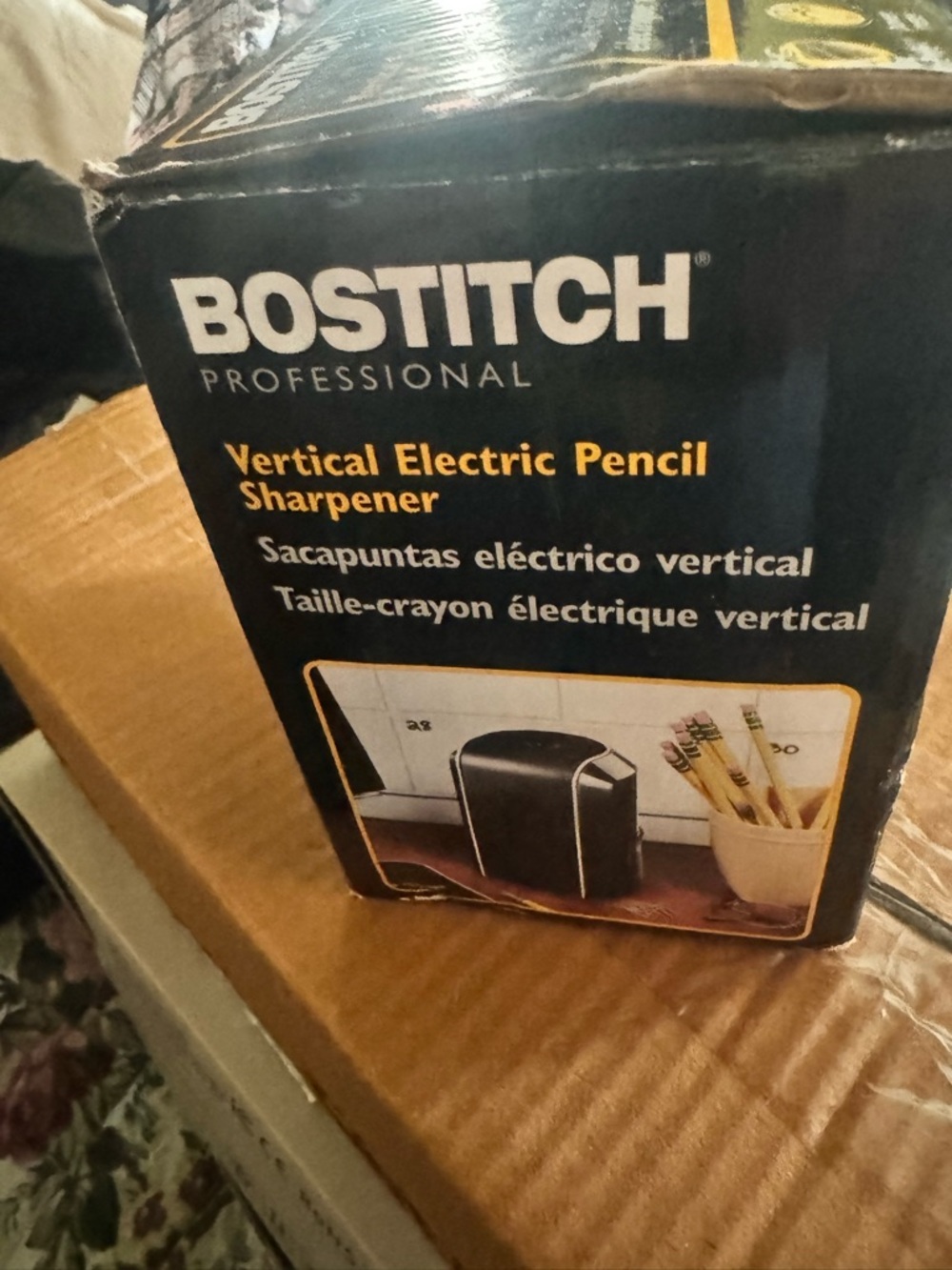 Bostitch Vertical Electric Pencil Sharpener - Black